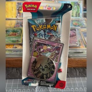 Pokemon Scarlet & Violet Paradox Rift Blister Pack - Siniesta Promo Pikachu Coin